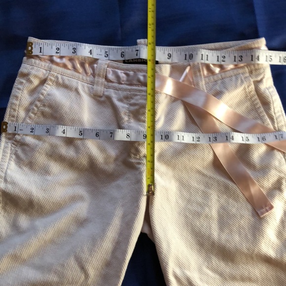 Y2K Preppy Capris in Textured Soft Pink - Picture 6 of 11